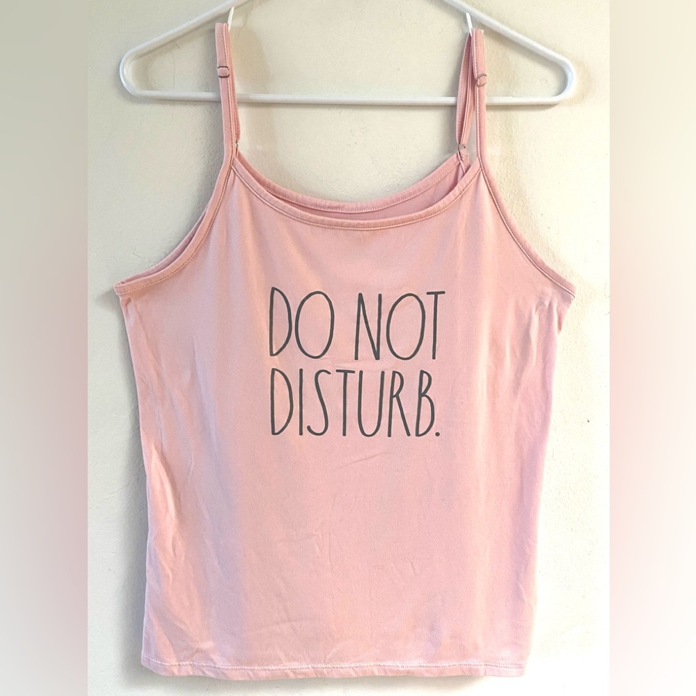 Ray Dunn pink super soft lounge / sleep tank